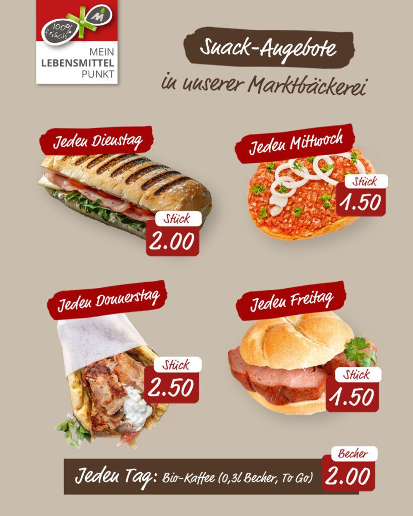 Snackangebote